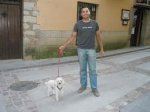 santi y su perro.JPG