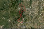 Nocturna El CaÃ±Ã³n Del Guadalix - 34 Km - Mapa SatÃ©lite 1 (29-10-09).jpg