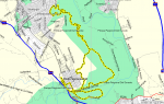 Nocturna Cantiles De Rivas Y Laguna Del Campillo - 27 Km - Mapa 1 (01-12-09).PNG