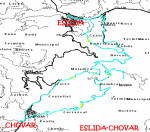 mapa Eslida-Chovar 27-dic-2009.png