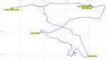 Aranjuez - OcaÃÂ±a - Castillo De Oreja - 56 Km - Mapa (23-01-10).jpg