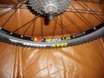 Rueda trasera Mavic 717 buje XT disco cassette XT 11-32 - copia.JPG