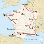 2. 1909 - Tour.  Recorrido.jpg