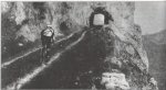 10. 1911 - Tour. 10&#170; etapa, Garrigou en el balc&#243;n del Soulor.jpg