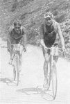 7.  1914 - Tour. 6&#170; etapa, Henri Pelissier y Oscar Egg en el Aubisque.jpg