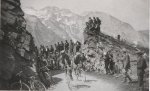 1923 - Tour. 6&#170; etapa, Henri y Franis Pelissier en el Aubisque.jpg
