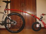Kona Five-0 + TrailGator + Specialized HotWalk.JPG