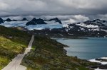 Panor&#225;mica de una carretera en Sognefjellet, en Noruega..jpg