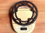 22Peso d platos 53T&39T Campagnolo Record.jpg