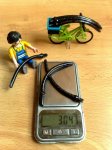 39Peso d 1 par d canutillos Carbonius d freno V-Brake.jpg