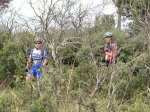 04557 - Jose RamÃ³n y Carlitos tras abri paso entre las encinas de Viana de Cega.jpg