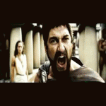 Sparta gritando.gif