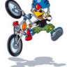 pollito biker